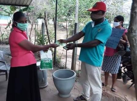 Providing relief to the people affected by the Covid 19 epidemic